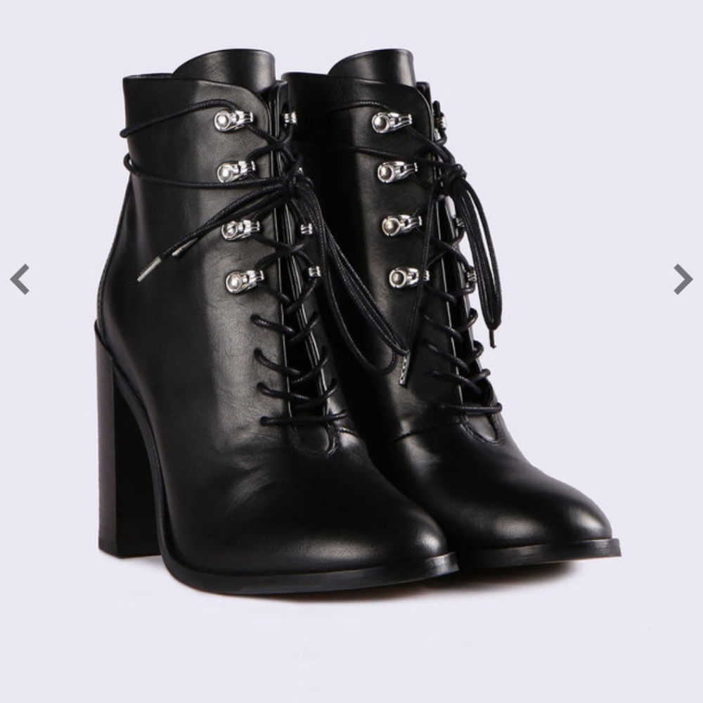 Diesel Leather Ankle Boots